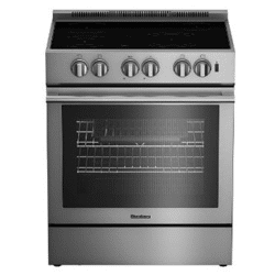 A BLOMBERG 30” wide, Induction Ranges with four burners.