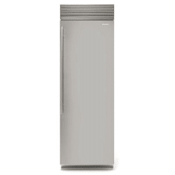 A FHIABA 30” 4 drawer, SS column freezer on a white background.