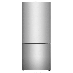 A FULGOR MILANO 28” FREE STANDING REFRIGERATOR on a white background.