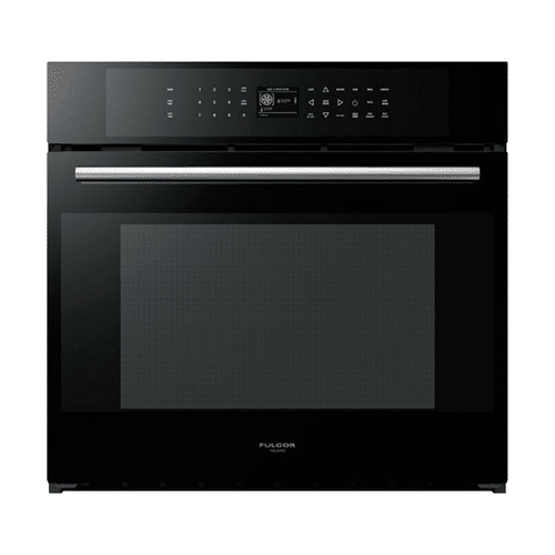 A FULGOR 30" WALL OVENS - SINGLE with a glass door.